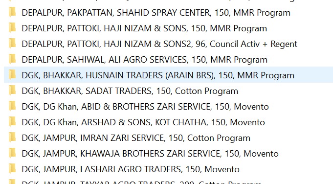 distance - sugarcane
